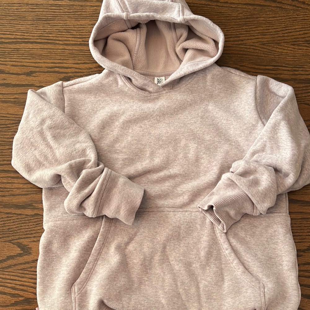 Athleta girl bubble hem hoodie